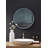 Cirque Metal Flat Wall Mirror-60035151