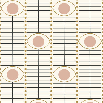 Osidan - Papier peint Blush Tones