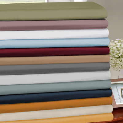 Mellark 1200 Thread Count Egyptian Cotton Solid Duvet Cover Set