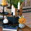 Porte-bougie tulipe noir, 11,75