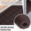 Tapis lavable avec envers antidérapant, tapis en polyester pour le couloir et l'entrée-296154652