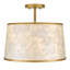 Plafonnier semi-encastré 3 lumières Windley