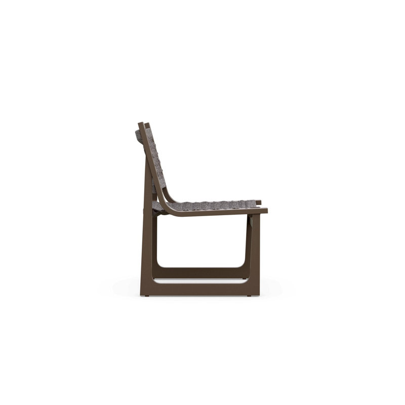 Cozumel Dining Chair, Matte Bronze/Morel