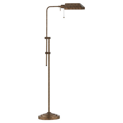100W Pharmacy Floor Lamp With Adjustable Pole 57"H For Bedroom Lighting