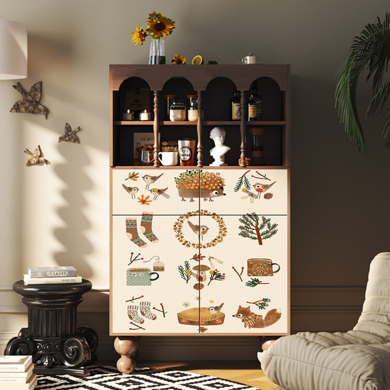 Armoire décorative multifonctionnelle