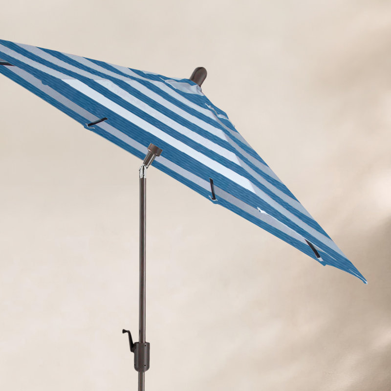 Parasol de marché Sunbrella® 8 pi 8 po Natalie, Bronze Antique, Cabana Regatta Sunbrella®