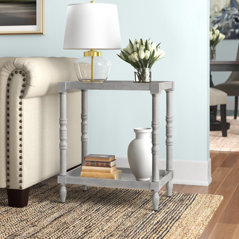 Bublitz End Table, Gray