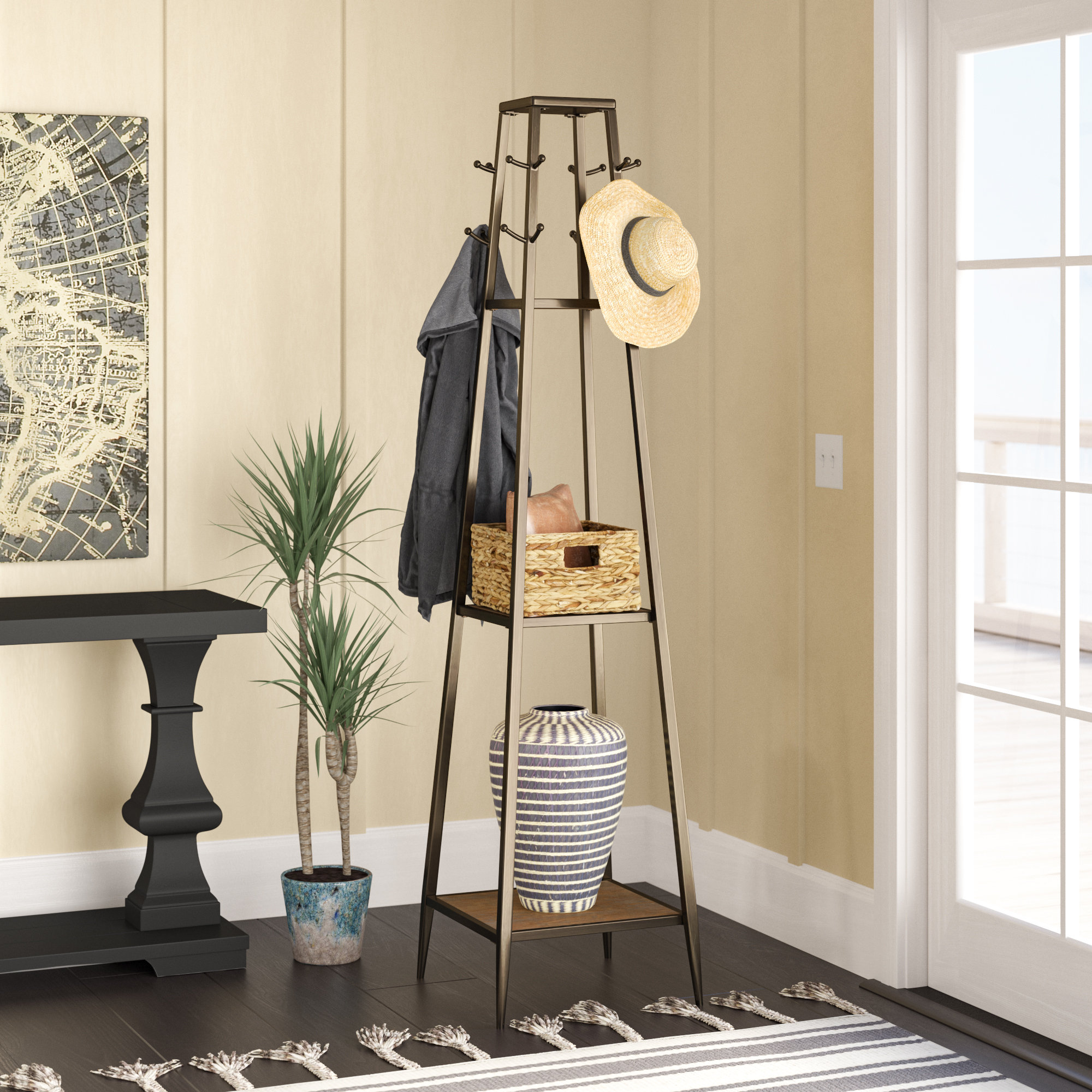 Article Coat Rack Breakwater Bay Davis Coat Rack & Reviews | Wayfair