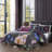 Bebejan Elegant Blossoms 100% Cotton Sateen 5 Piece Reversible Comforter Set-101973995