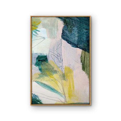 «Jungle Paint II» par Hope Bainbridge, peinture sur toile encadrée