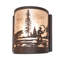 1 - Light Flush Mounted Sconce