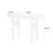 Chinese style retro elegant console table