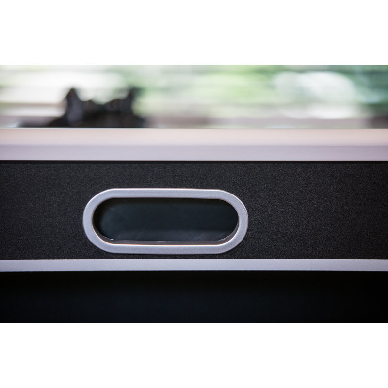 Atomic Blazer 7' Black and White Air Hockey Table