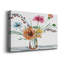 Célébration du bouquet III - impression sur toile tendue-1900447312