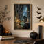 Art mural sur toile Steampunk Raven-1602492747