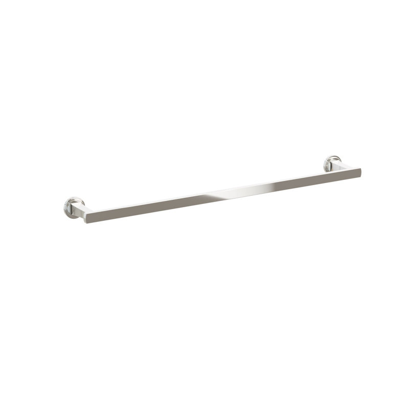 Porte-serviettes Emtek, Nickel poli, H 1,75 po x L 25,375 po x P 3,125 po