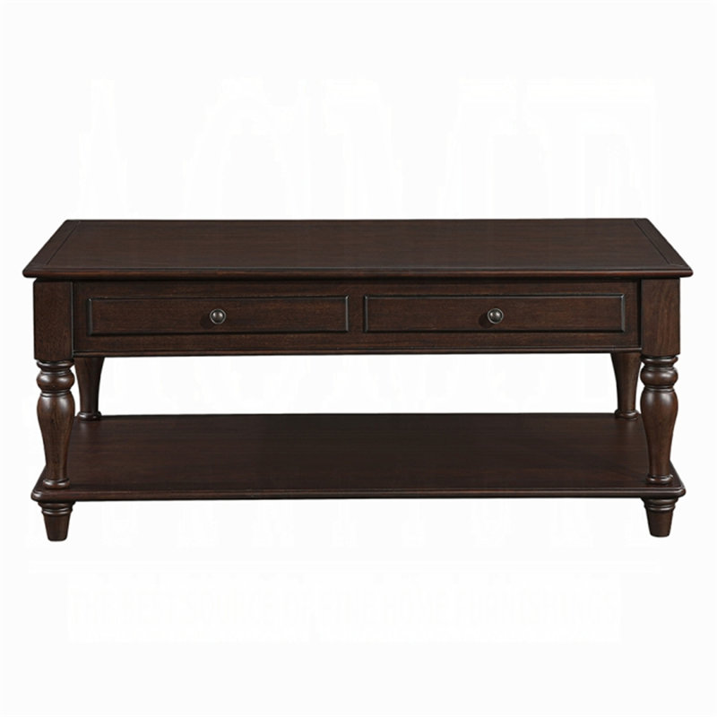 Table basse avec fini noyer Farrel
