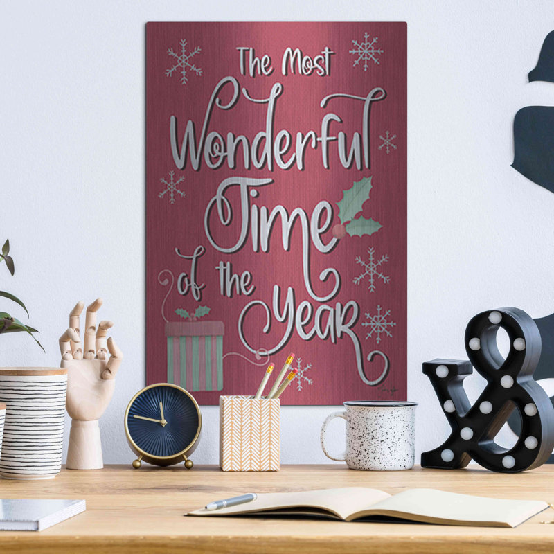 «The Most Wonderful» par Yass Naffas Designs, H 16 po x l 12 po