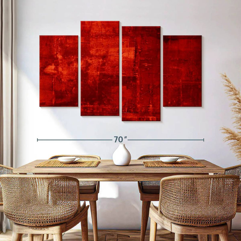 Avery Love Is Red, 42" H x 68" W