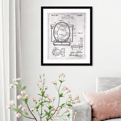 " Toilet Seat 1956 "