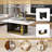Coffee Table Set Small Square Coffee End Table-472776446