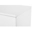 Commode de rangement blanche à 5 tiroirs avec roulettes - Armoire de rangement moderne-1627580834