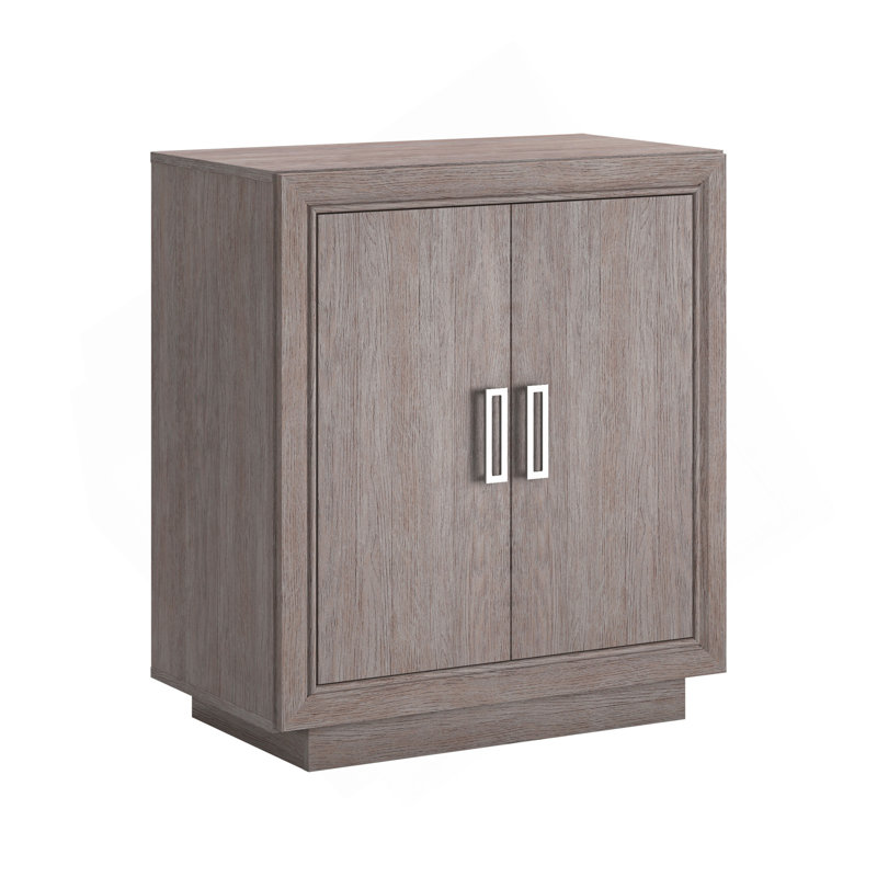 Armoire de rangement au design fonctionnel, finition gris moyen