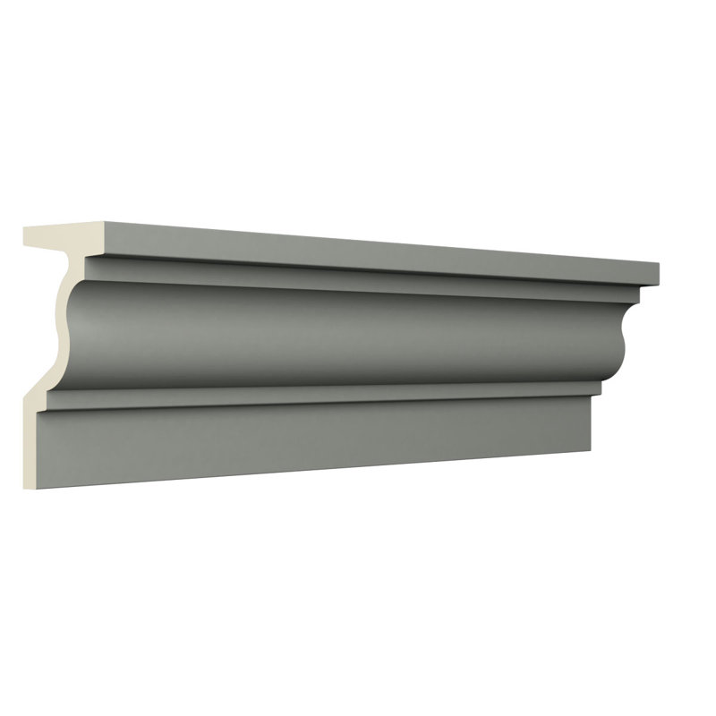 4.5 in. Primed Gray Polyurethane Panel Moulding