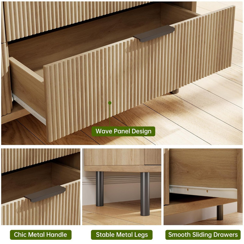 27.6 cm W Chest of 3 Drawers