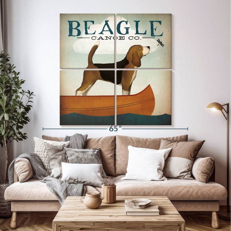 Bramble Beagle Canoe Co, H 50 po x l 50 po