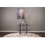 Karien 30cm W Steel Bedside Table-866199395-866199404