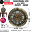 Horloge murale avec engrenages en mouvement de The The Gears Horloge