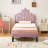 Cimahi Upholstered Metal Platform Bed-116925569