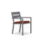 Pacifica Dining Arm Chair - White - Canvas Flax-404773771-404773775