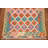 Multolor Kilim Oriental Accent Rug 3x4