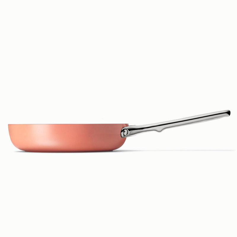 Caraway Nonstick Ceramic Minis Duo Cookware Set - Fry Pan & Saucepan, Perracotta, Perracotta