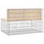 Aleardo Steel Outdoor Bench-1210264884