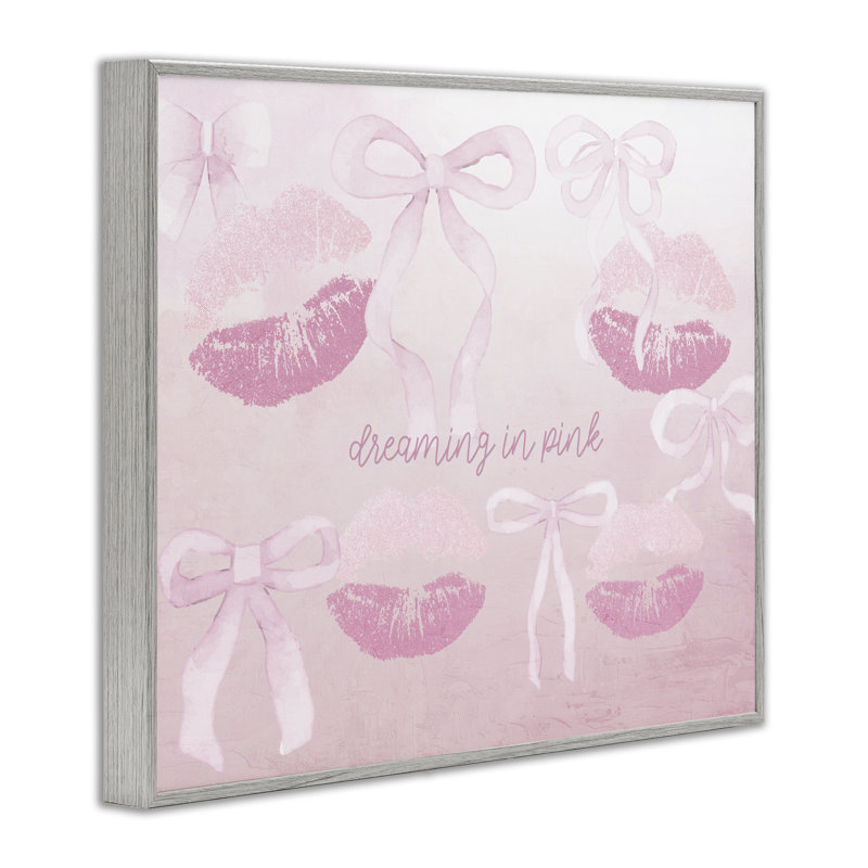 Rêvant en rose, estampe numérique, design par Kim Allen, Estampe numérique Farmhouse, H 16 po x l 20 po