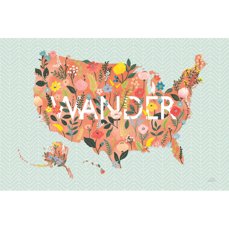 Wild Garden USA by Laura Marshall - Wrapped Canvas Print, 61cm H x 91cm W