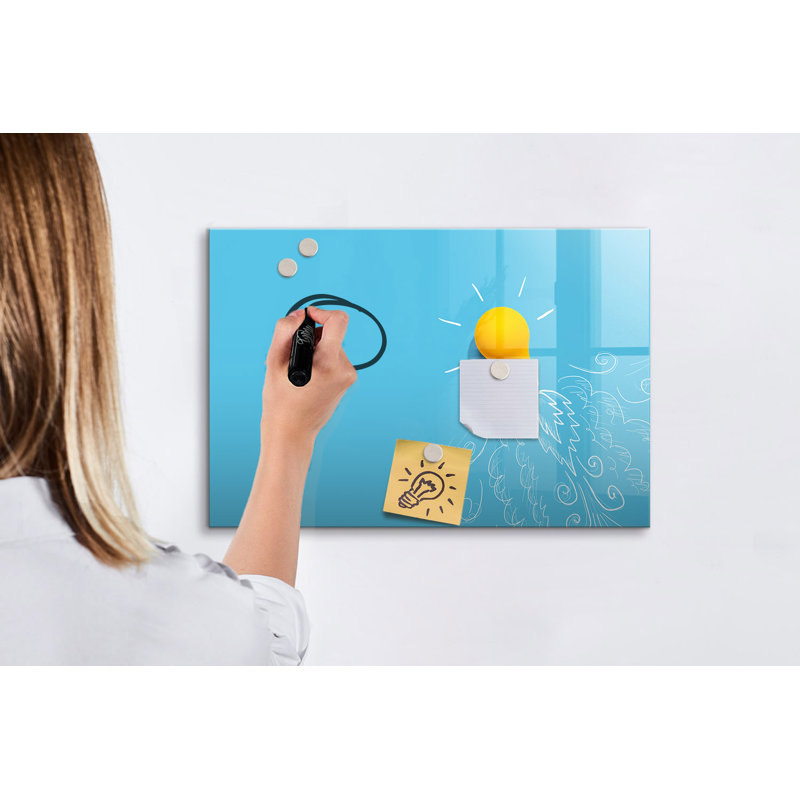 Magnetic Glass Dry Erase Board