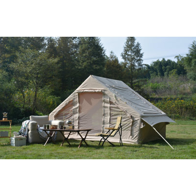 4-6 Person 4-Season Glamping Tent: Effortless Setup with High - Performance Inflatable Structure
