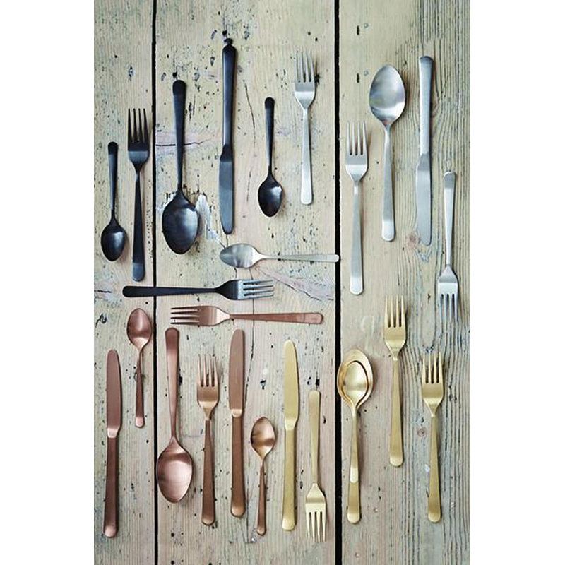 Canvas Home Canvas Home Oslo 18/10 Stainless Steel 5 Piece Flatware Set, Service For 1