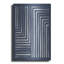 «Blue Sunset 3» par Laura Marshall, art mural en métal Ebern Designs-1069788563