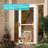 Lockable Pet Screen Door Magnetic Self-Closing