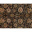 Tapis bleu et crème noué à la main de haute qualité