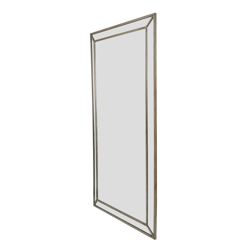 Miroir pleine grandeur au spectre brossé moderne Atencio