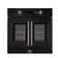 Ensemble de cuisine noir 2 pièces FORNO-124652725