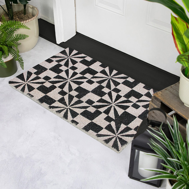 "18" x 30" Abstract Rectangular Doormat - Thumbnail 5