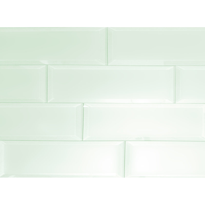 SAMPLE-Frosted Elegance Matte Glass Peel & Stick Subway Tile