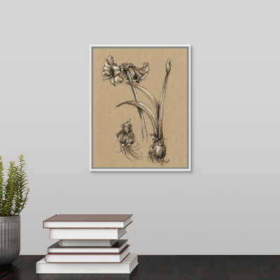 « rétro fleuri sketches iv » par le novogratz, reproduction d’art sur toile